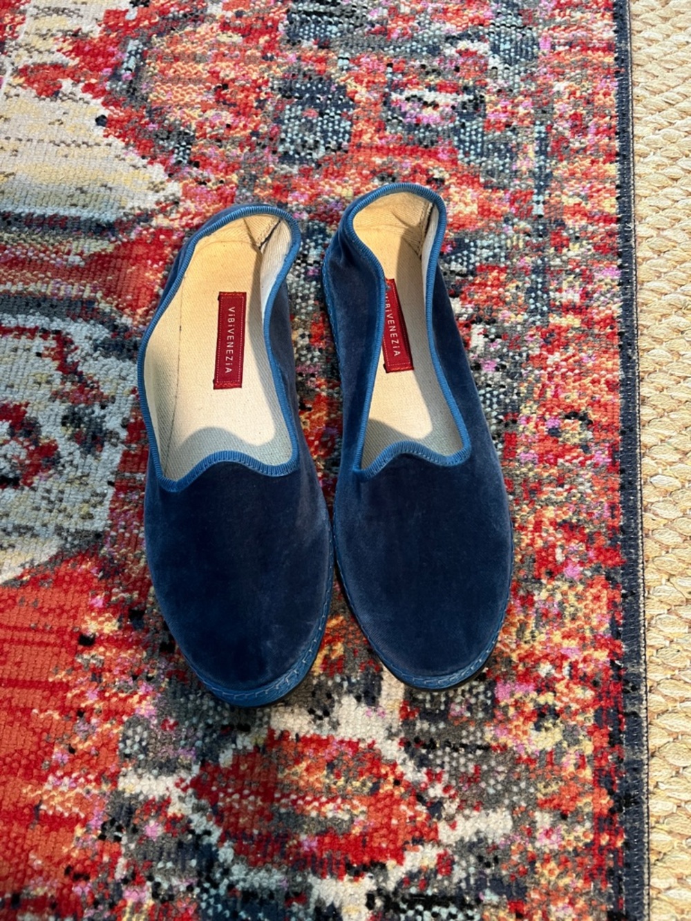 Vine Venezia velvet shoes